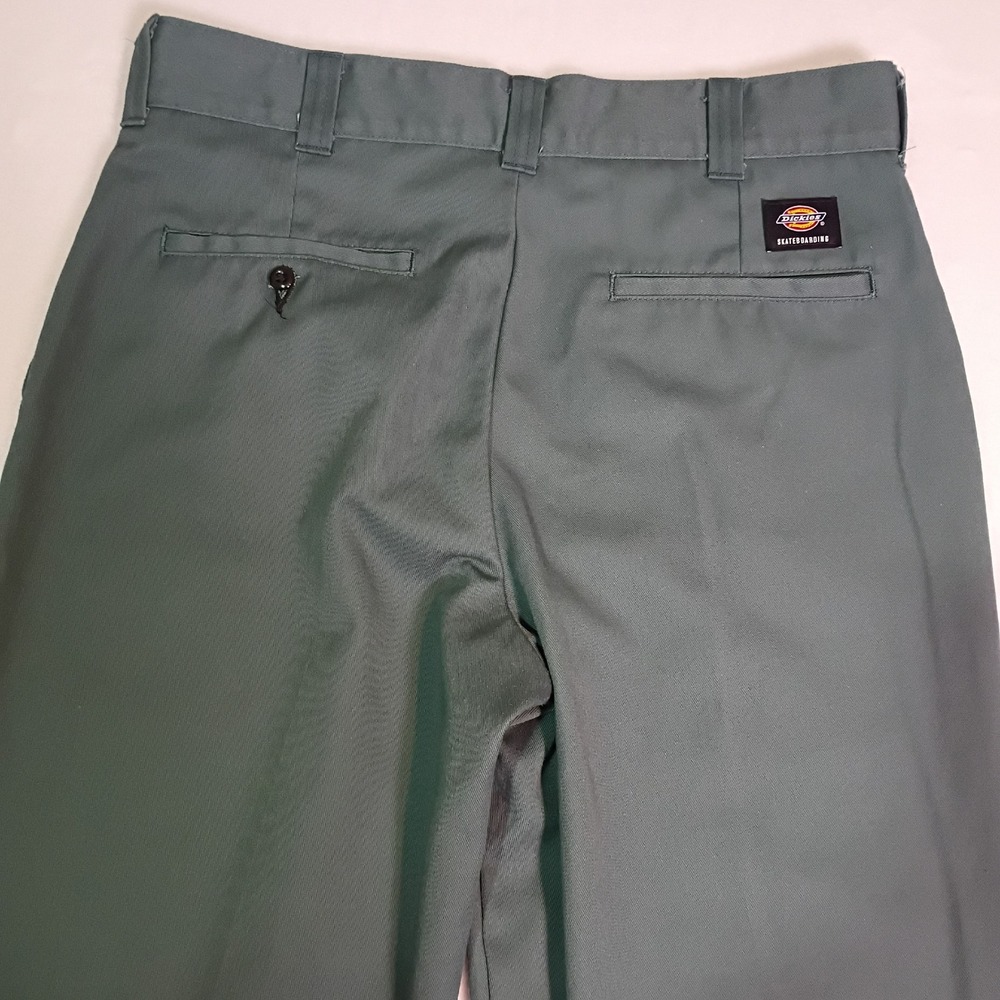 Dickies Skateboarding Regular Fit Pants Lincoln Green Mens 34x32 - Picture 12 of 13